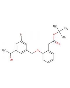 Astatech TERT-BUTYL 2-(2-((3-BROMO-5-(1-HYDROXYETHYL)BENZYL)OXY)PHENYL)ACETATE; 0.25G; Purity 95%; MDL-MFCD30531021